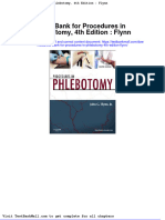 Test Bank For Procedures in Phlebotomy 4th Edition Flynn