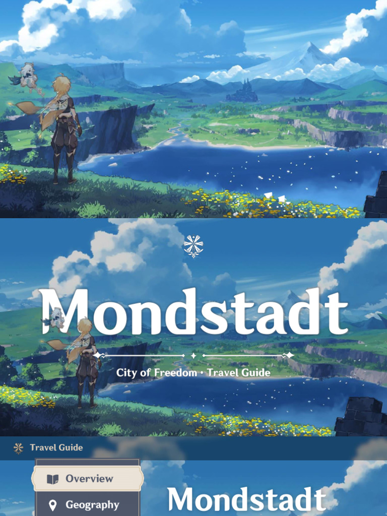 Genshin Impact Mondstadt Template | PDF