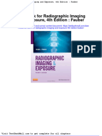Test Bank For Radiographic Imaging and Exposure 4th Edition Fauber