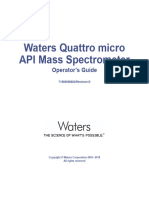 Micromass Quattro API Operators Guide