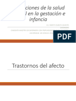 Alteraciones de La Salud Mental en La Gestación