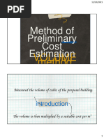 Floor Area Calculation and Cost Estimation | PDF | Area