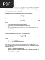 Steady State of Conduction