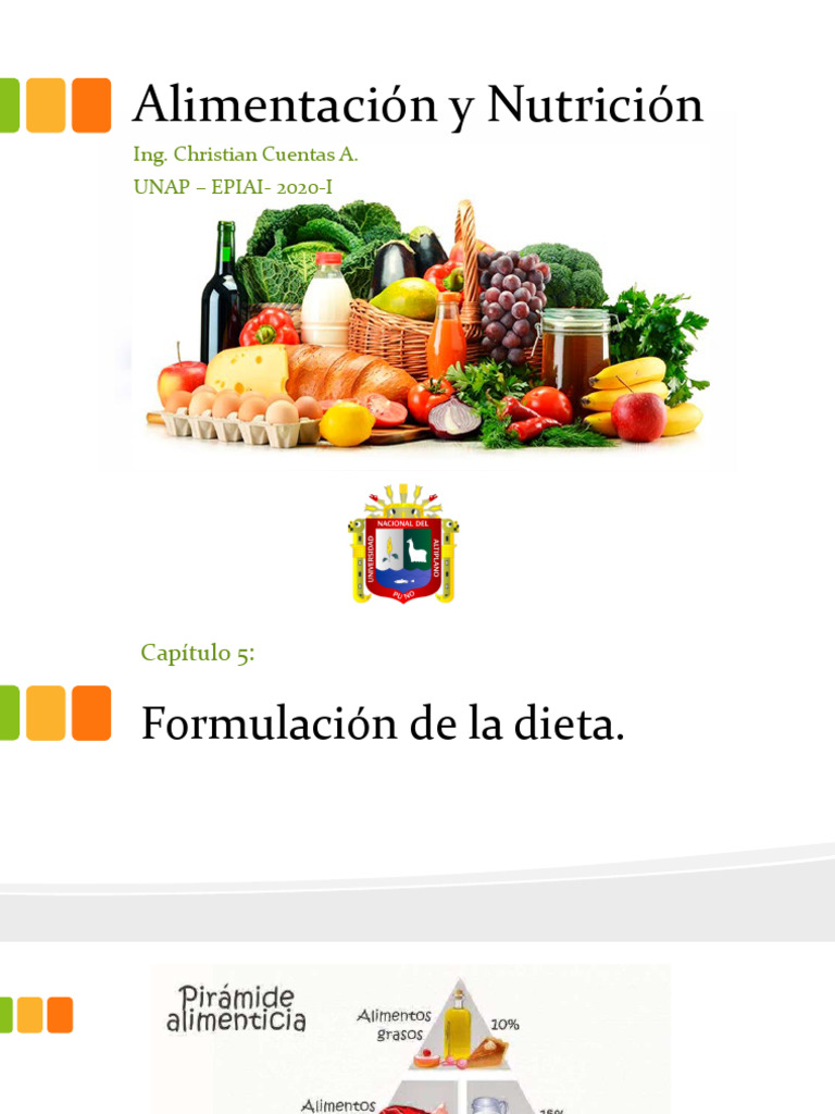 Formulación de Dietas Saludables | PDF | Dieta | Alimentos