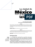 La ciudad de méxico durante el porfiriato - Enrique Florescano Mayet