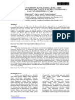 Analisis Pendapatan Dan Nilai Tambah Gula Aren