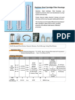 BWRO Cartridge Filter