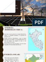 Potencial de Energías Renovables en Perú