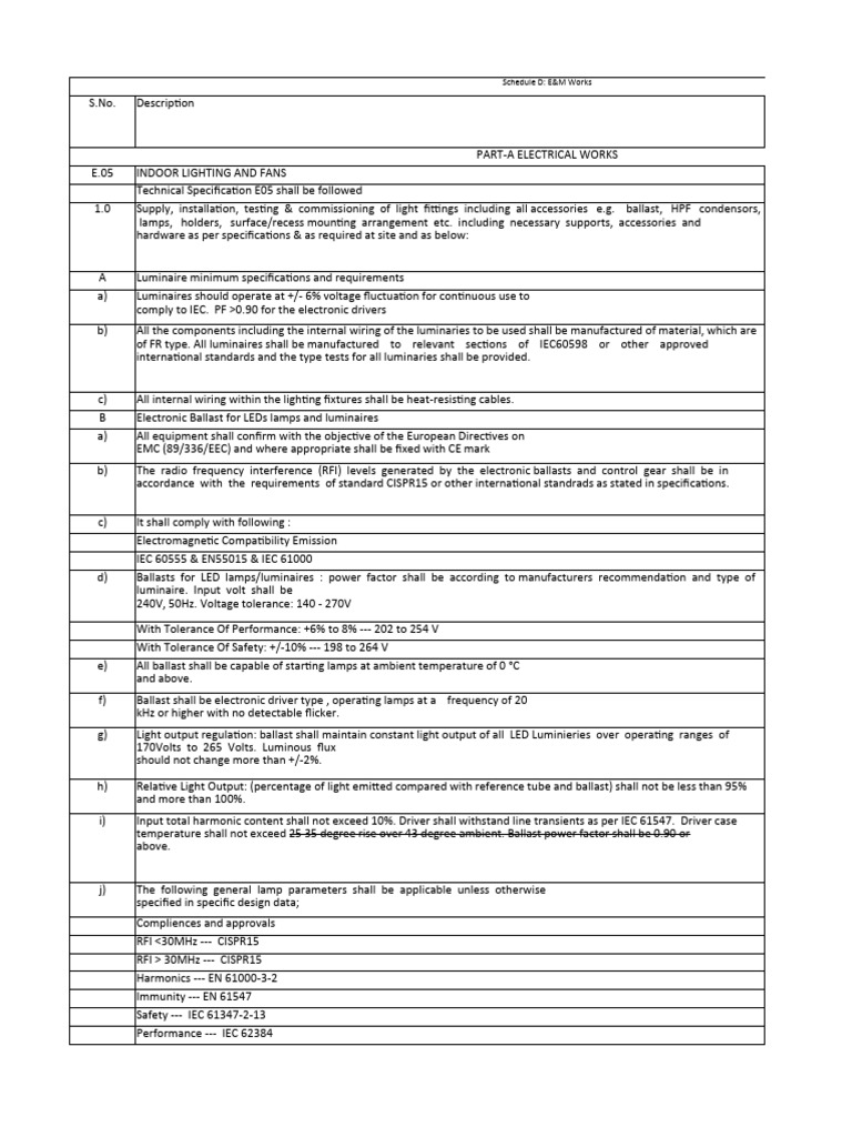 Lighting System PDF Light Emitting Diode