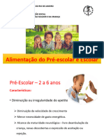 Alimentação Pré-Escolar e Escolar