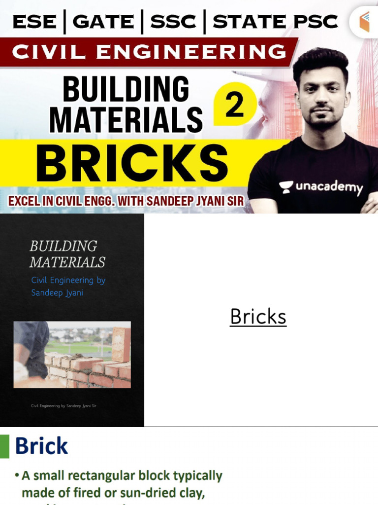 Civil Engineering Materials Overview | PDF