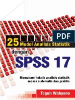 25 Model Analisis Statistik Dengan SPSS 17 - Teguh Wahyono