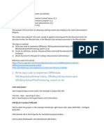 Write Java Code To Implement Idfmodule, Idflifecycleuserentrycriteria, Idflifecycleuseraction and Idflifecycleuserpostprocessing, Export As Jar