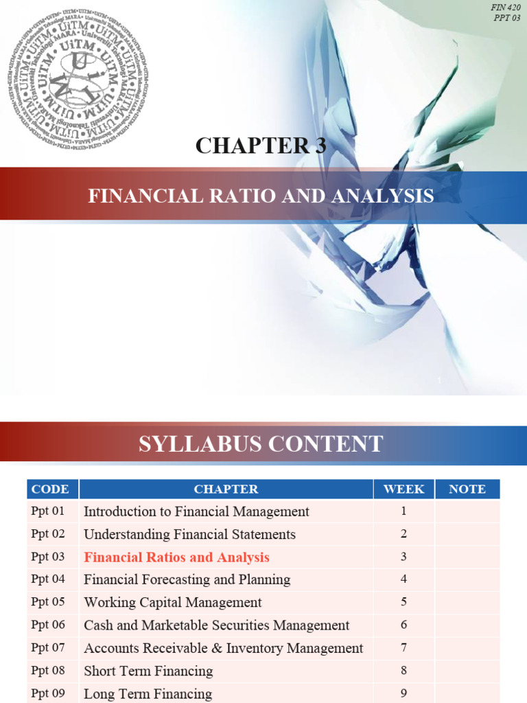 Financial Ratios and Asset Management | PDF | Market Liquidity ...