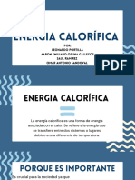 Energia Calorífica