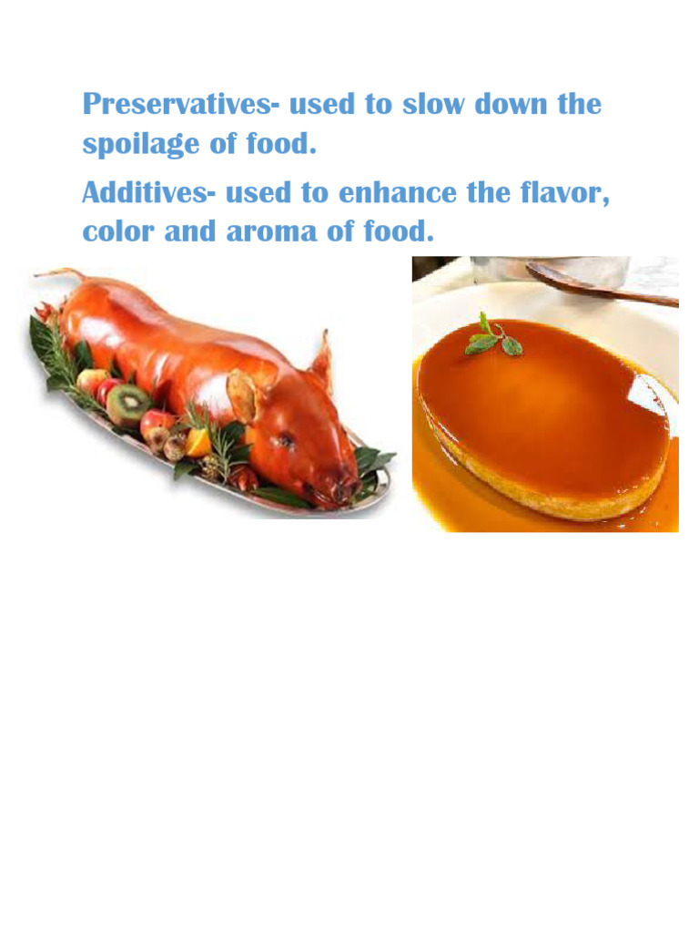 Food Preservatives and Additives PDF