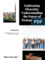 Diversity and Demographics