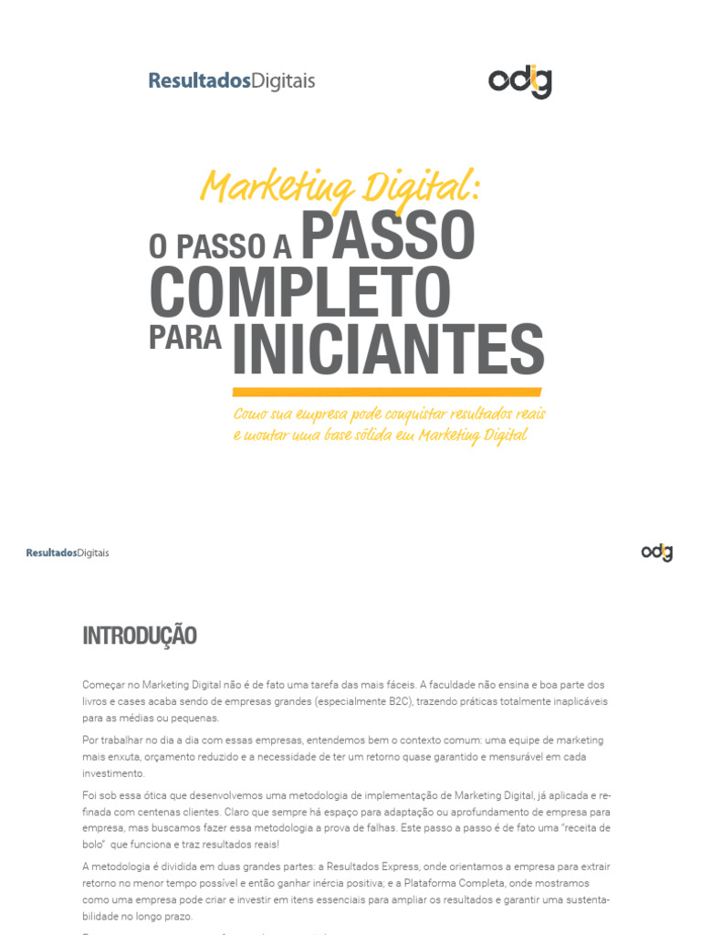 Guia Prático de Marketing Digital para Iniciantes | PDF