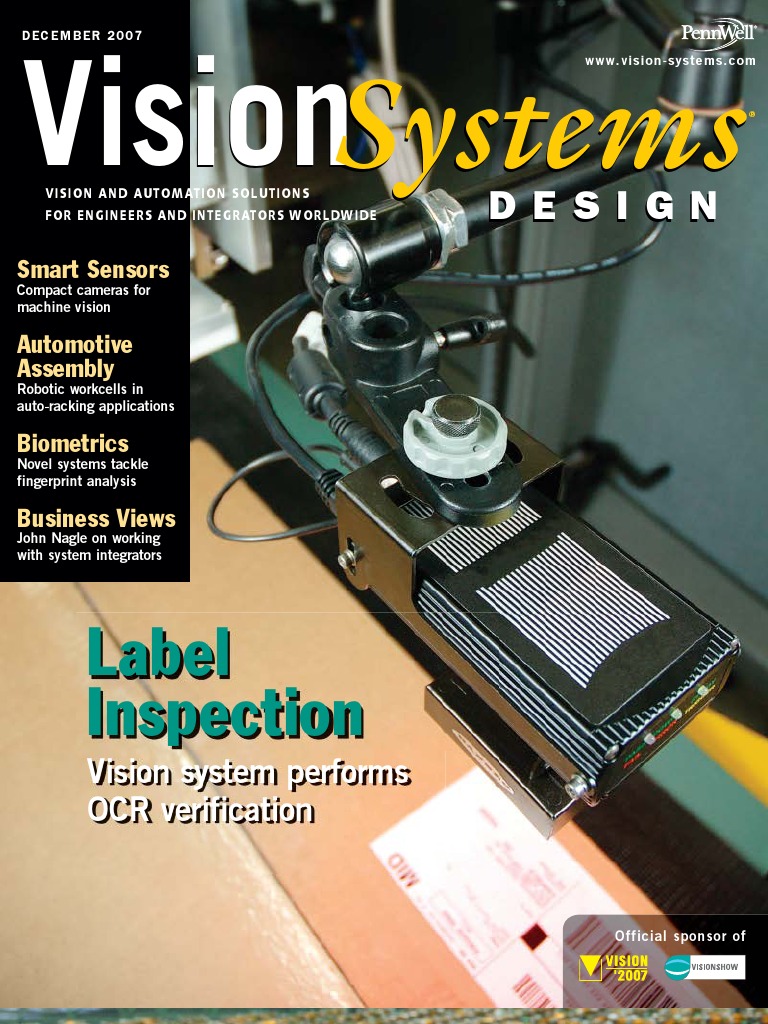 Visual Systems Design Dec 2007 PDF Packaging And Labeling Stereoscopy