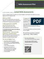 Skills Assessment Pilot 2 Fact Sheet - ACC