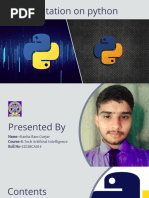 Python PPT | PDF | Python (Programming Language) | Integrated ...