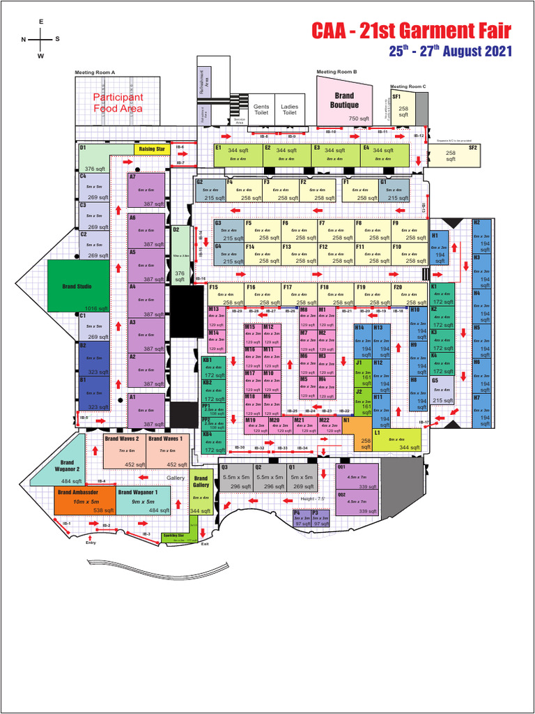 21st Garment Fair Layout Details | PDF | Abstract Strategy Games | Chess