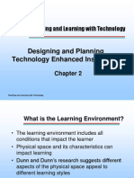 Designing and Planning Technology Enhanced Instruction