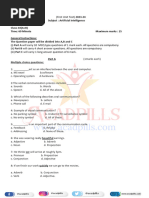 X AI Periodic Test-1 2023-24 Paper