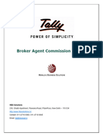 User Manual With FAQs-Broker Agent Commission Module