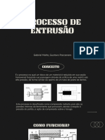 Processo de Extrusão