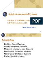 Safety Instrumented Systems Lifecycle from Design to Maintenance