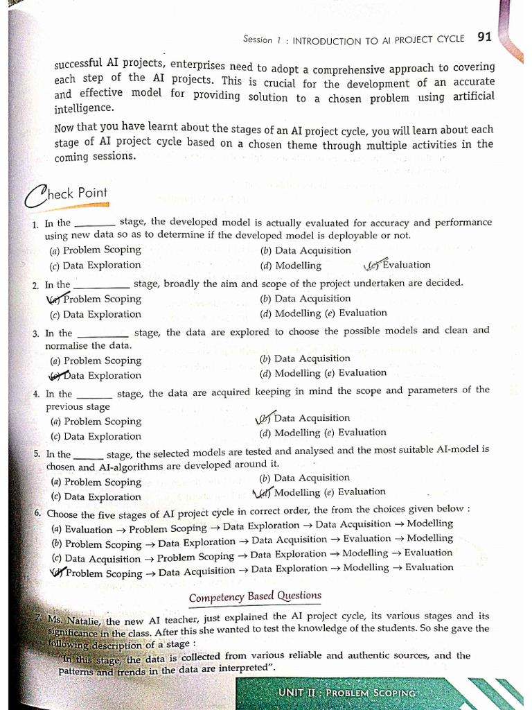 Class 9 ai unit 2 pdf