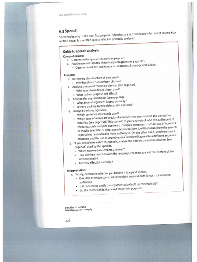 HOW TO WRITE A SPEECH ANALYSIS INTRODUCTION visual data 6