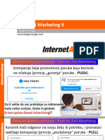 Internet Marketing II 2019