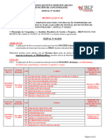 Retificação Nº 02 - EDITAL #01-2023