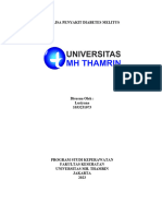 Tugas Telaah Jurnal Diabetes Melitus Lusiyana (1033231073)