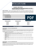 Executive Resume Template 2022 1