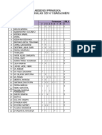 Absensi Pramuka SD 1