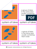 Land and Water Forms Cards PDF