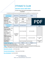 Calendrier 2023 2024