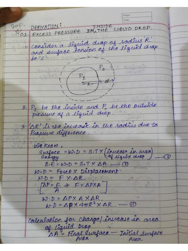 Fluid Mechanics Class 11 Neet