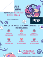 Pengaruh Cyberbullying Terhadap Kesehatan Mental Remaja - Lathifah An N - 23410188 - Ilmu Komunikasi'5 by Slidesgo