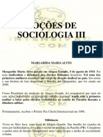 Noções de Sociologia III