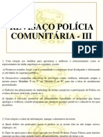 Revisaço Polícia Comunitária - III