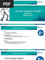 BTE3323-Control Systems-CHAPTER 5 - Root Locus-Lecture 11-12