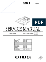 Service Manual Aiwa 4-ZG-1