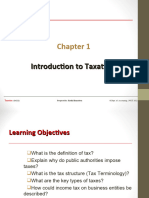Ch.1 Introduction To Taxation