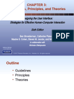 Guidelines, Principles and Theories of HCI