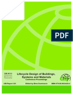 Lifecycle Design of Buildings, Systems and Materials: Conference Proceedings