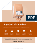 806 Supply Chain Analyst FR FR Standard